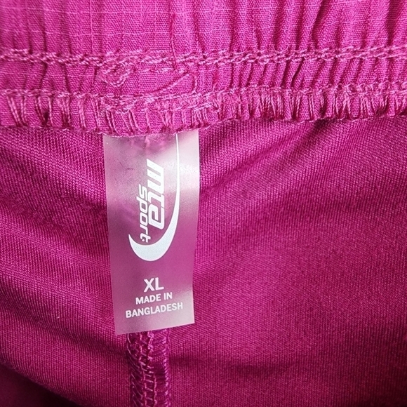 MTA SPORT Paperbag Workout Shorts Size XL - Picture 4 of 9